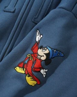 Applique Zip-Thru Hood, Denim -Butter Goods Sales Store AppliqueZip ThruHoodDenim4