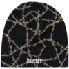 Butter Goods Wired Skully Beanie Black
