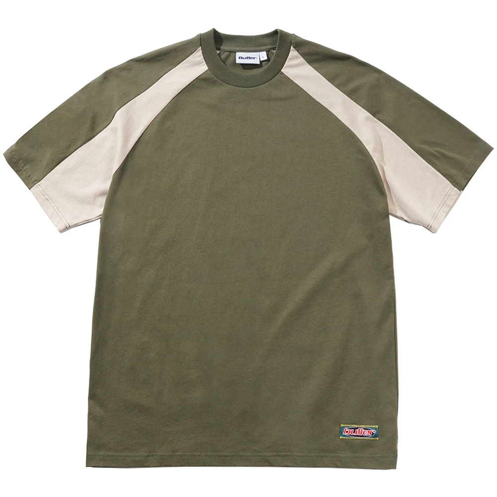Butter Goods Surf Tech Tee Army 1 Butter Goods Surf Tech Tee Army