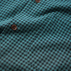 Butter Goods Gingham Short Sleeve Shirt Pine/Black -Butter Goods Sales Store BUTTER 0001 GinghamSSShirtPine Black2