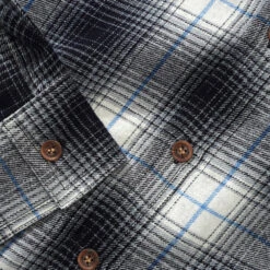 Butter Goods Appliance Plaid Shirt Navy/White 5 Butter Goods Appliance Plaid Shirt Navy/White -Butter Goods Sales Store ButterGoodsAppliancePlaidShirtNavy Whitebuttons