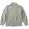 Butter Goods Carve Zip Shirt Seafoam