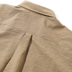 Butter Goods Carve Zip Shirt Walnut -Butter Goods Sales Store ButterGoodsCarveZipShirtWalnutcollarback