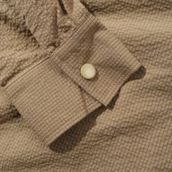 Butter Goods Carve Zip Shirt Walnut -Butter Goods Sales Store ButterGoodsCarveZipShirtWalnutcuff