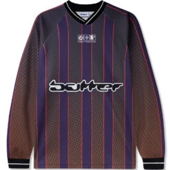 Butter Goods Corrosive Long Sleeve Jersey Brown