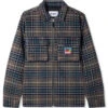 Butter Goods Grove Plaid Overshirt Grey/Navy/Forest