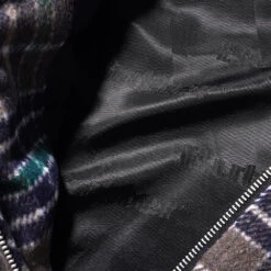 Butter Goods Grove Plaid Overshirt Grey/Navy/Forest -Butter Goods Sales Store ButterGoodsGrovePlaidOvershirtGrey Navy Forestlining