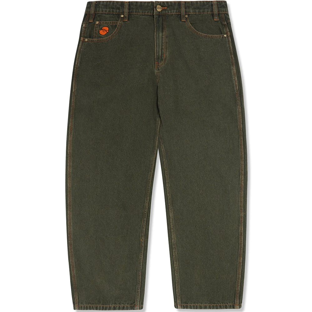 Butter Goods Philly Santosuosso Denim Jeans Dark Army Wash 1 Butter Goods Philly Santosuosso Denim Jeans Dark Army Wash