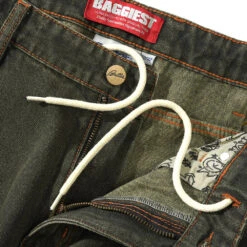 Butter Goods Philly Santosuosso Denim Jeans Dark Army Wash 9 Butter Goods Philly Santosuosso Denim Jeans Dark Army Wash -Butter Goods Sales Store ButterGoodsPhillySantosuossoDenimJeansDarkArmyWashfly