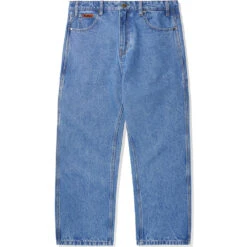 Butter Goods Relaxed Denim Jeans Washed Indigo