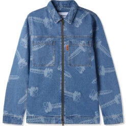 Butter Goods Screw Denim Jacket Washed Indigo