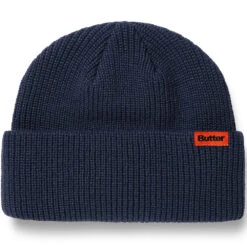 Butter Goods Tall Wharfie Beanie Navy