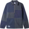 Butter Goods Washed Canvas Patchwork Jacket Washed Navy