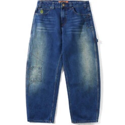 Butter Goods Weathergear Denim Jeans Repaired Indigo