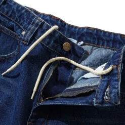 Butter Goods Weathergear Denim Jeans Repaired Indigo -Butter Goods Sales Store ButterGoodsWeathergearDenimJeansRepairedIndigofly