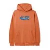 Caterpillar Embroidered Pullover, Washed Orange