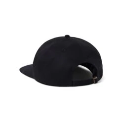 Cherub 6 Panel Cap, Black -Butter Goods Sales Store Cherub6PanelBlack2