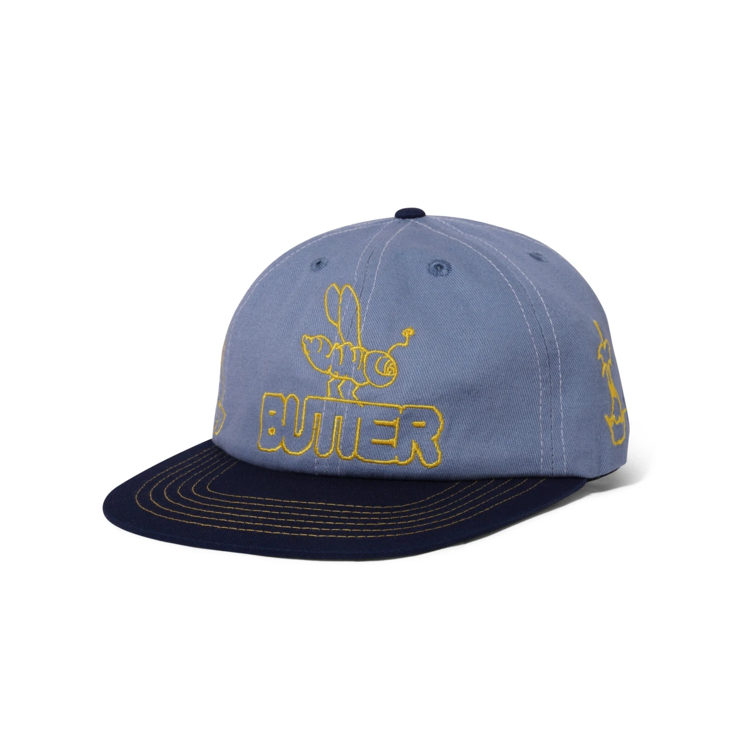 Critter 6 Panel Cap, Sky / Navy 1 Critter 6 Panel Cap, Sky / Navy