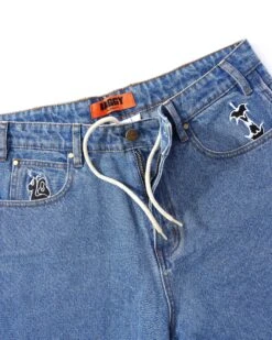 Critter Denim Jeans, Washed Indigo -Butter Goods Sales Store CritterDenimJeansWashedIndigo4