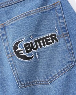 Critter Denim Jeans, Washed Indigo -Butter Goods Sales Store CritterDenimJeansWashedIndigo5