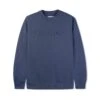 Embossed Logo Crewneck Sweatshirt, Denim