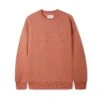 Fabric Applique Crewneck, Oak