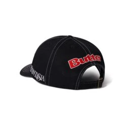Fantasia 6 Panel Cap, Black -Butter Goods Sales Store Fantasia6PanelCapBlack3