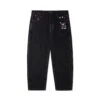 Fantasia Baggy Denim Jeans, Washed Black