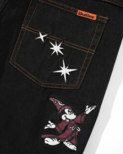 Fantasia Baggy Denim Jeans, Washed Black -Butter Goods Sales Store FantasiaBaggyDenimJeansWashedBlack3 816f6099 2622 4764 b438 bc18e091f557