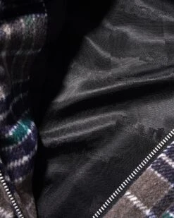 Grove Plaid Overshirt, Grey / Navy / Forest 7 Grove Plaid Overshirt, Grey / Navy / Forest -Butter Goods Sales Store GrovePlaidOvershirtGrey Navy Forest3