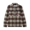 Grove Plaid Overshirt, Natural / Midnight / Red