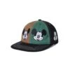 Mickey 6 Panel Cap, Army / Khaki / Black