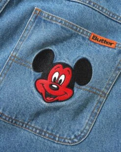 Mickey Denim Jeans, Washed Indigo -Butter Goods Sales Store MickyDenimJeans3