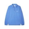 Pigment Dye 1/4 Zip Pullover, Cornflower