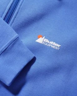 Pigment Dye 1/4 Zip Pullover, Cornflower 5 Pigment Dye 1/4 Zip Pullover, Cornflower -Butter Goods Sales Store PigmentDye1 4ZipPulloverCornflower3