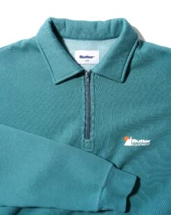 Pigment Dye 1/4 Zip Pullover, Jungle Wood -Butter Goods Sales Store PigmentDye1 4ZipPulloverJungleWood3