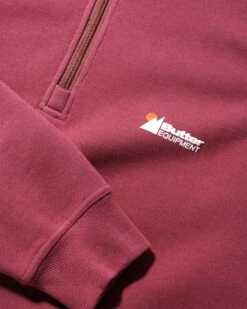 Pigment Dye 1/4 Zip Pullover, Rhubarb 5 Pigment Dye 1/4 Zip Pullover, Rhubarb -Butter Goods Sales Store PigmentDye1 4ZipPulloverRhubarb3