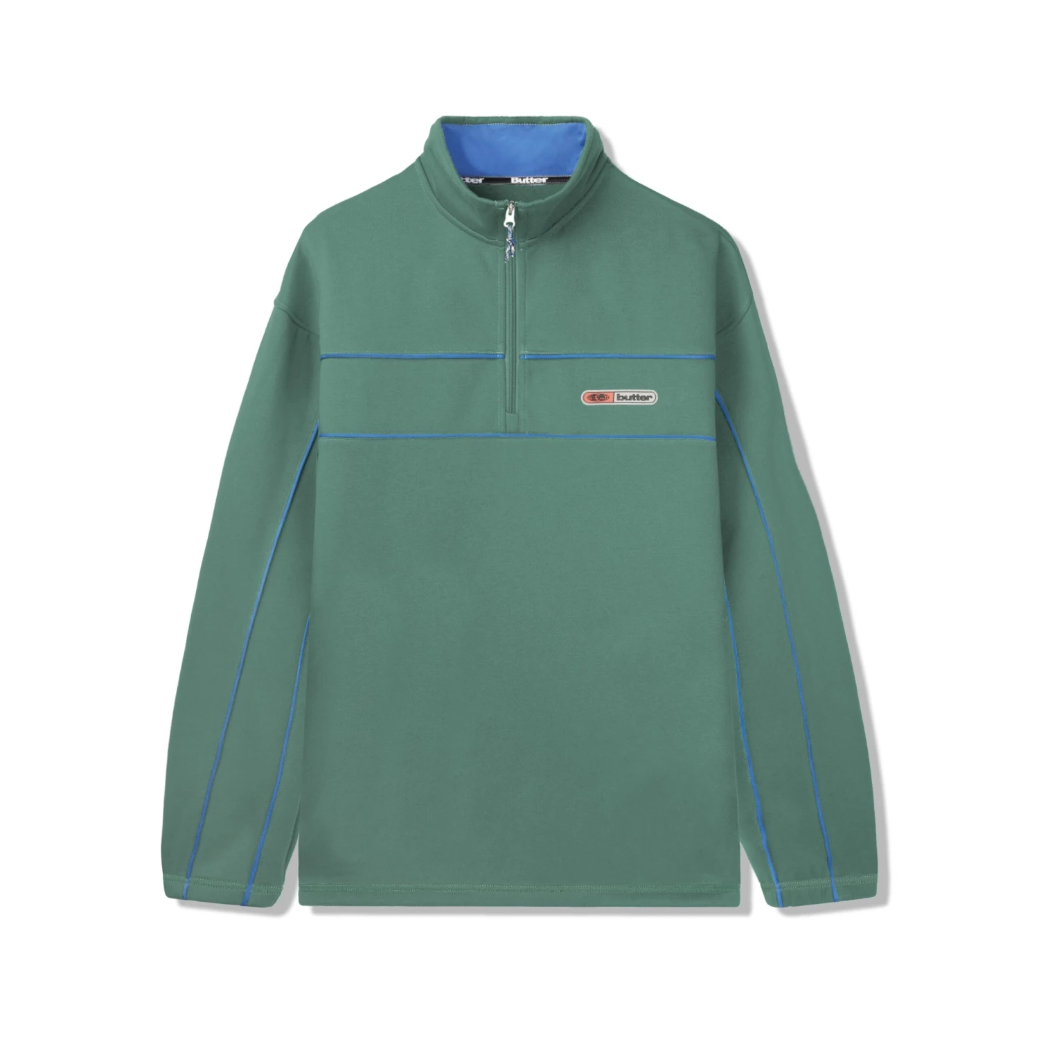 Pipe 1/4 Zip Pullover, Sage 1 Pipe 1/4 Zip Pullover, Sage