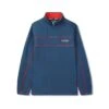 Pipe 1/4 Zip Pullover, Slate Blue