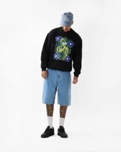 Dazed Crewneck, Black -Butter Goods Sales Store Q423 D1 ECOM 4418 e28f3169 29da 4a09 a6df 7c6f9058e812