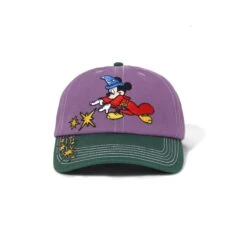 Sorcerer 6 Panel Cap, Berry / Forest -Butter Goods Sales Store Sorcerer6PanelCapBerry Forest2