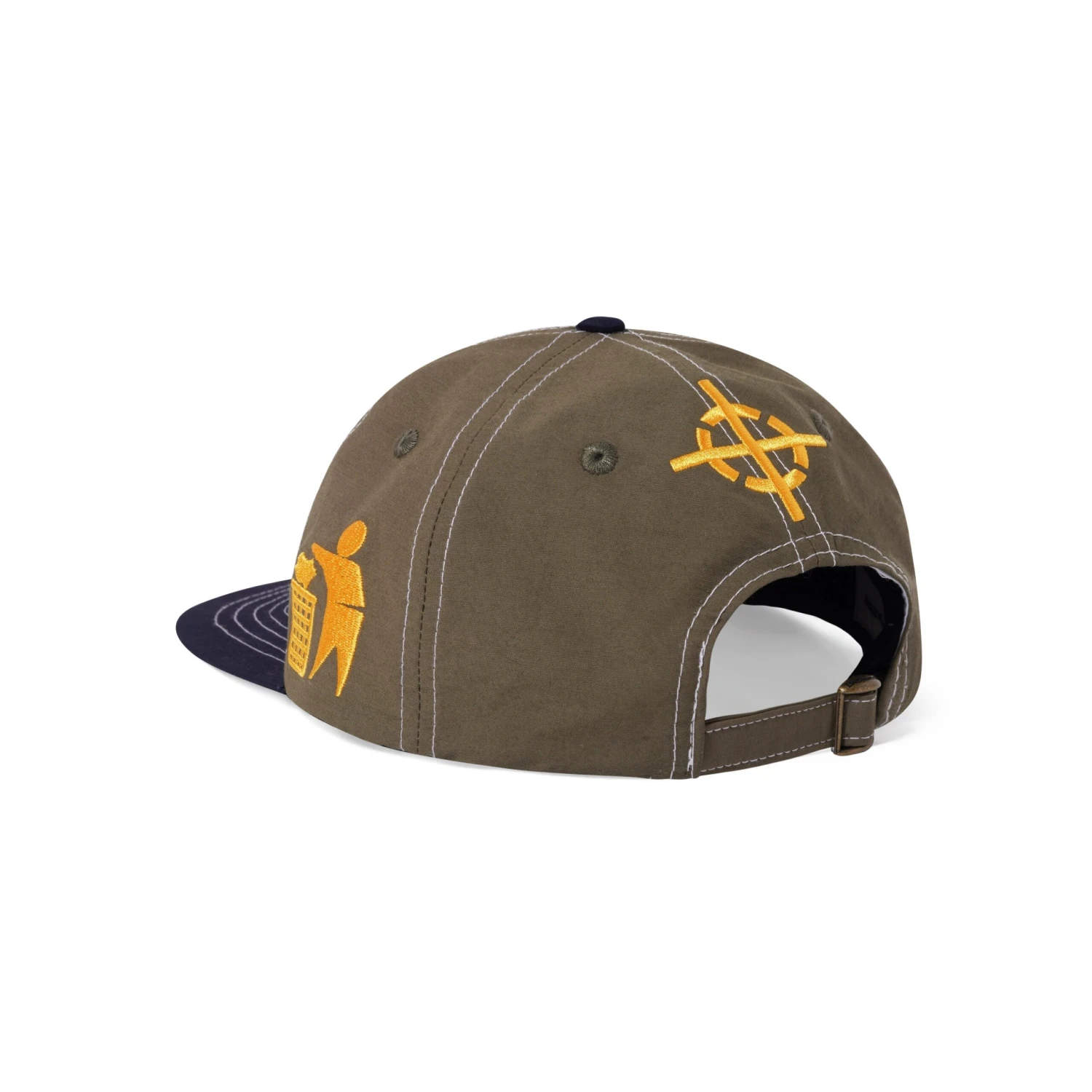 Symbols 6 Panel Cap, Army / Navy 3 Symbols 6 Panel Cap, Army / Navy - Image 3