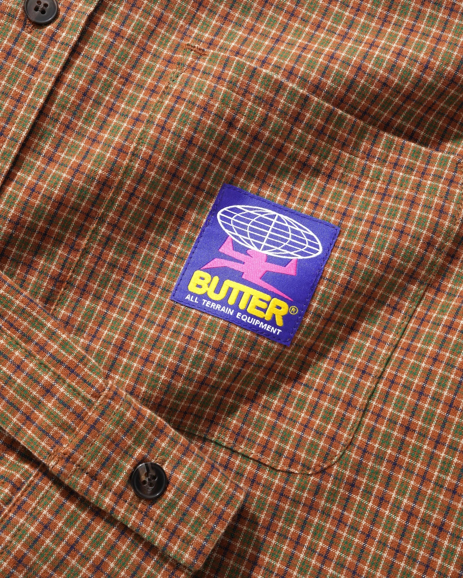 Terrain L/S Shirt, Brown / Green 2 Terrain L/S Shirt, Brown / Green - Image 2