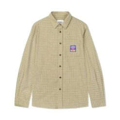 Terrain L/S Shirt, Cream / Forest