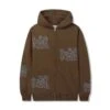 Tour Zip-Thru Hood, Chocolate
