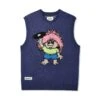 Troll Knit Vest, Navy