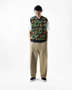 Wide Leg Pants, Khaki -Butter Goods Sales Store WEB OPT 0006 Butter Ecom Q223 D2 2399