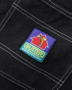 Work Double Knee Pants, Washed Black -Butter Goods Sales Store WorkDoubleKneePantsWashedBlack3