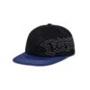 Yard 6 Panel Cap, Black / Royal Blue