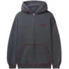 Butter Goods Jive Zip-Thru Hood Washed Black